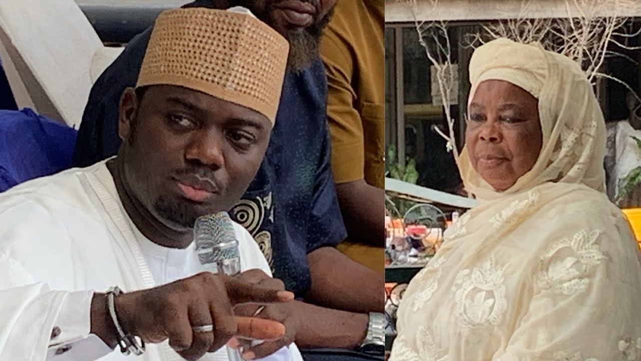 PROUD SON 🙌 — AMIN OLORUN HONORS HIS TAILOR MOTHER AT RAMADAN LECTURE!