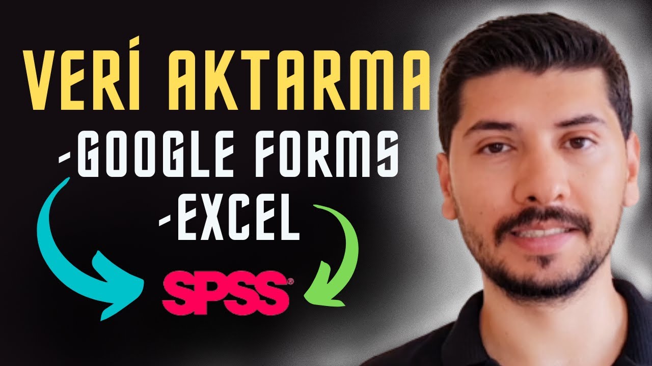 GOOGLE FORMDAN SPSS'e VERİ AKTARMA - EXCELDEN SPSS VERİ GİRİŞİ NASIL YAPILIR / SPSS Dersleri