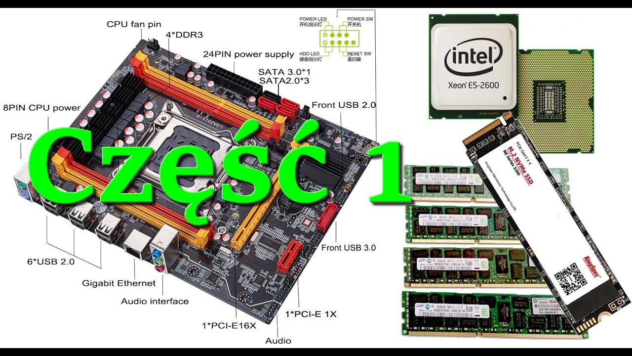 X79 (C602),  Xeon E5 2620  - część 1