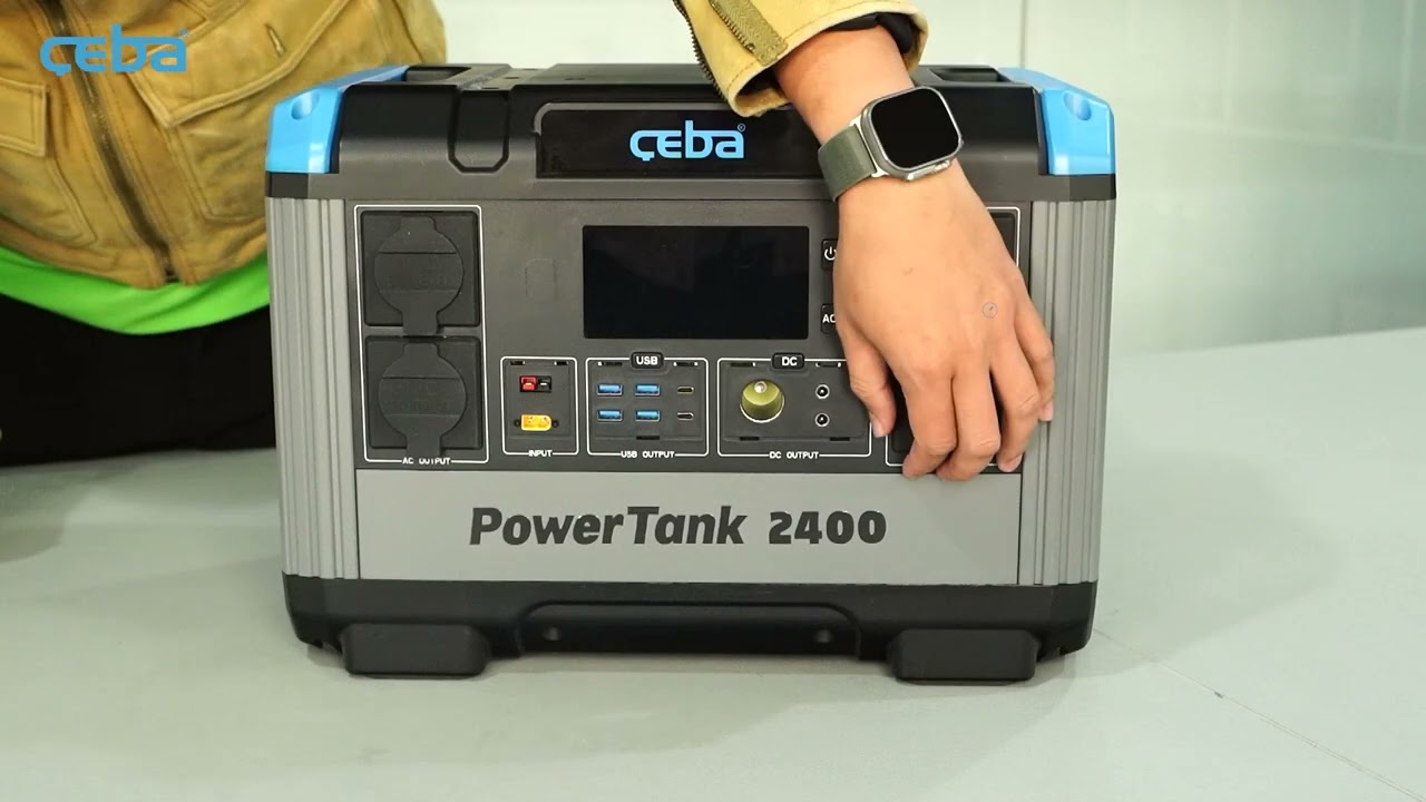 CEBA PowerTank 2400: The Ultimate Portable Power Station!