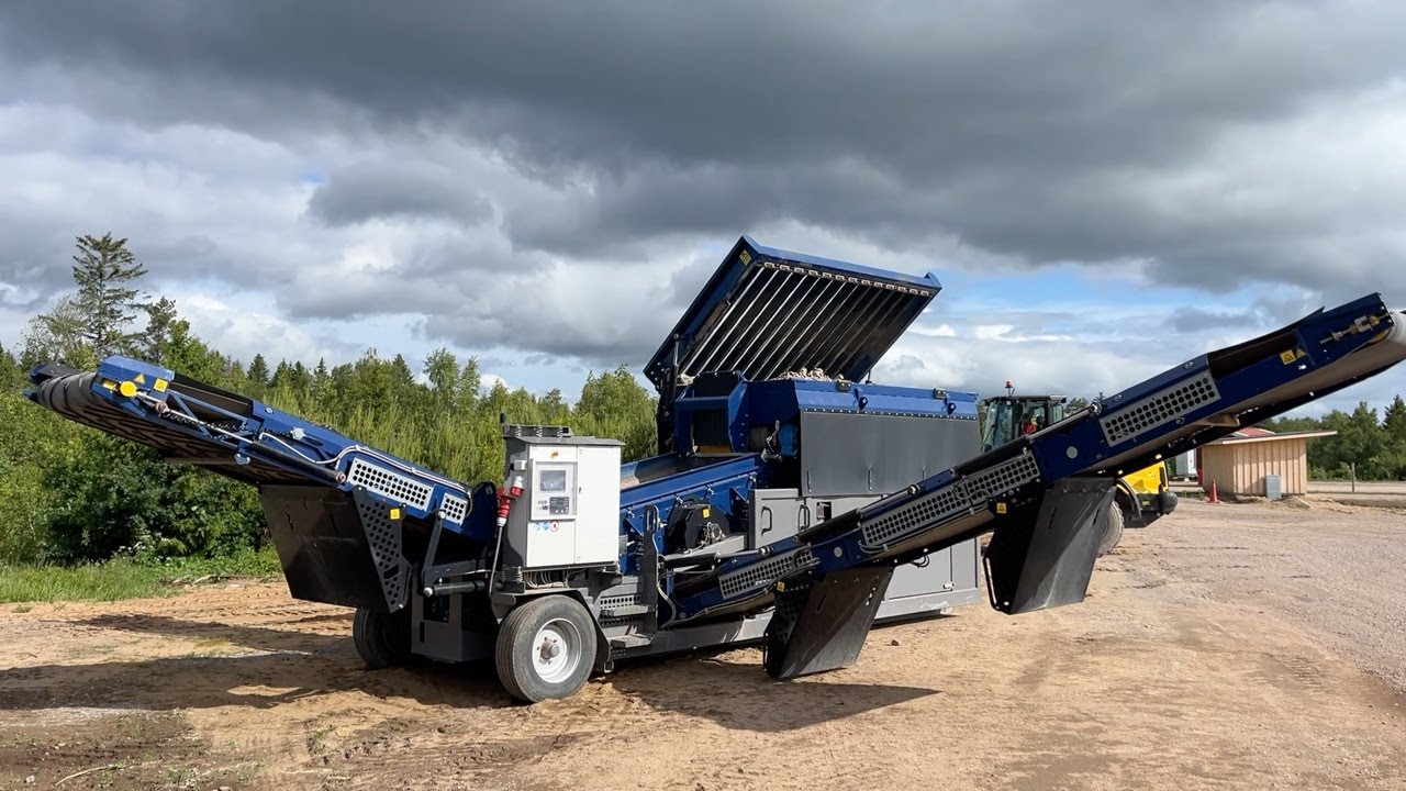 Köp Sorteringsverk Maskin Mekano ECO3+ på lastväxlarram på Klaravik