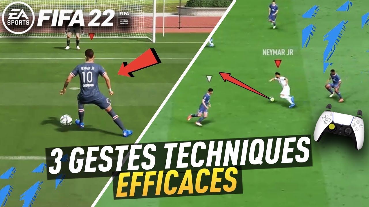 TUTO FIFA 22 - 3 DRIBBLES EFFICACES pour se CRÉER plus d'OCCASIONS