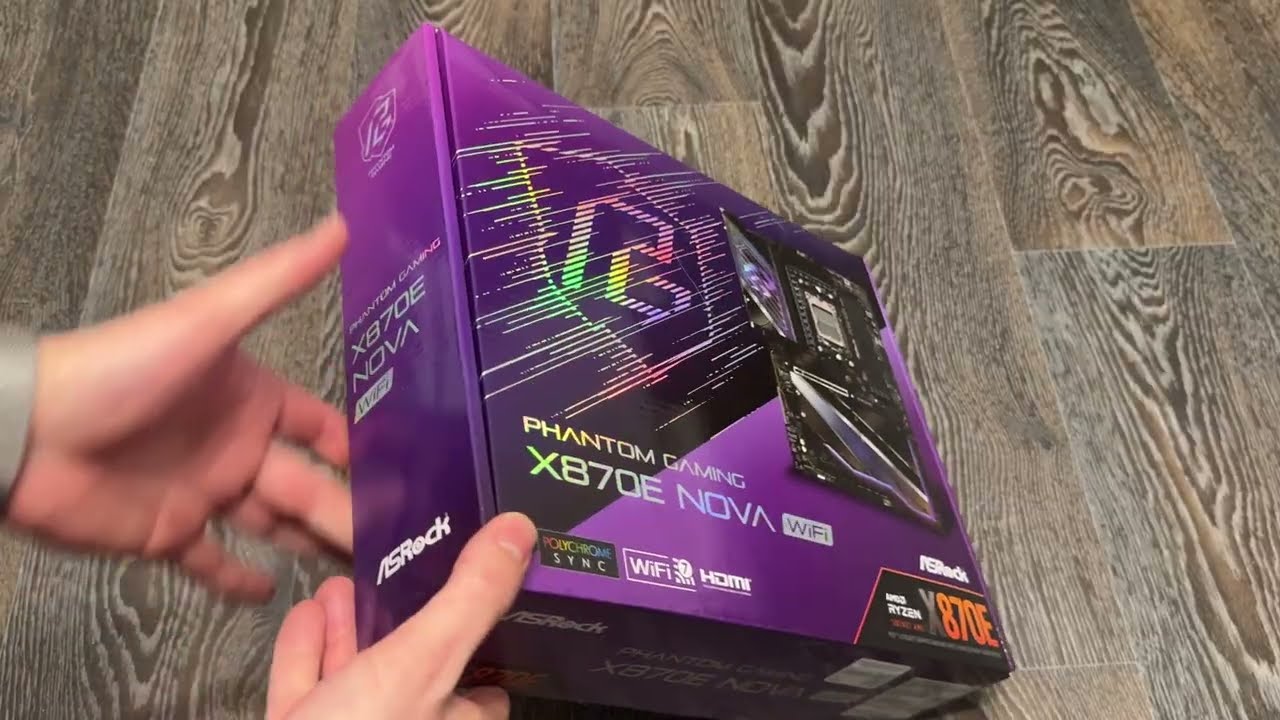 ИГРОВАЯ МАТЕРИНСКАЯ ПЛАТА ASROCK X870E NOVA WIFI - ОБЗОР