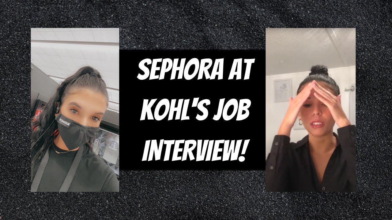 SEASONAL BEAUTY ADVISOR FOR SEPHORA AT KOHL'S JOB INTERVIEW! HOW IT WENT... & WHAT I WORE