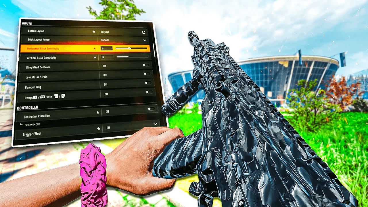 BEST UPDATED SETTINGS FOR WARZONE VERDANSK