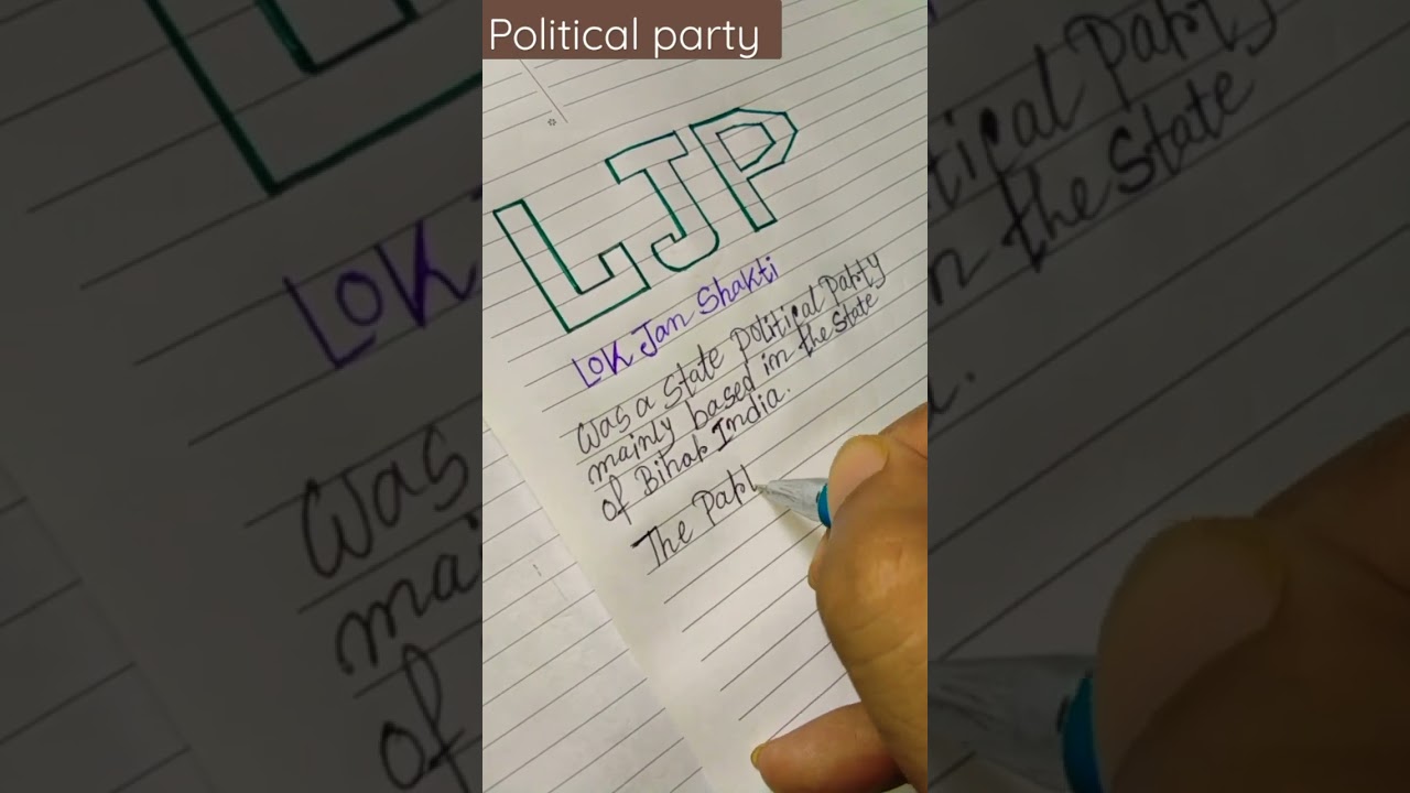 #LJP #Lok #Jan #Shakti #Bihar #india #Party #politics #Dal