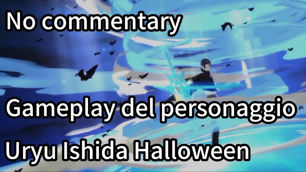 Uryu Ishida Halloween - Gameplay del personaggio - Bleach 3D Mobile (No commentary)