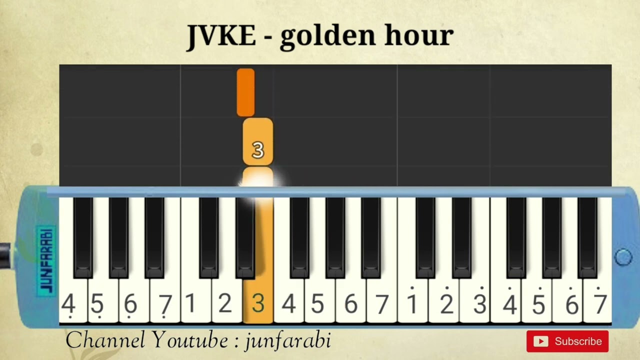JVKE | golden hour | not pianika easy