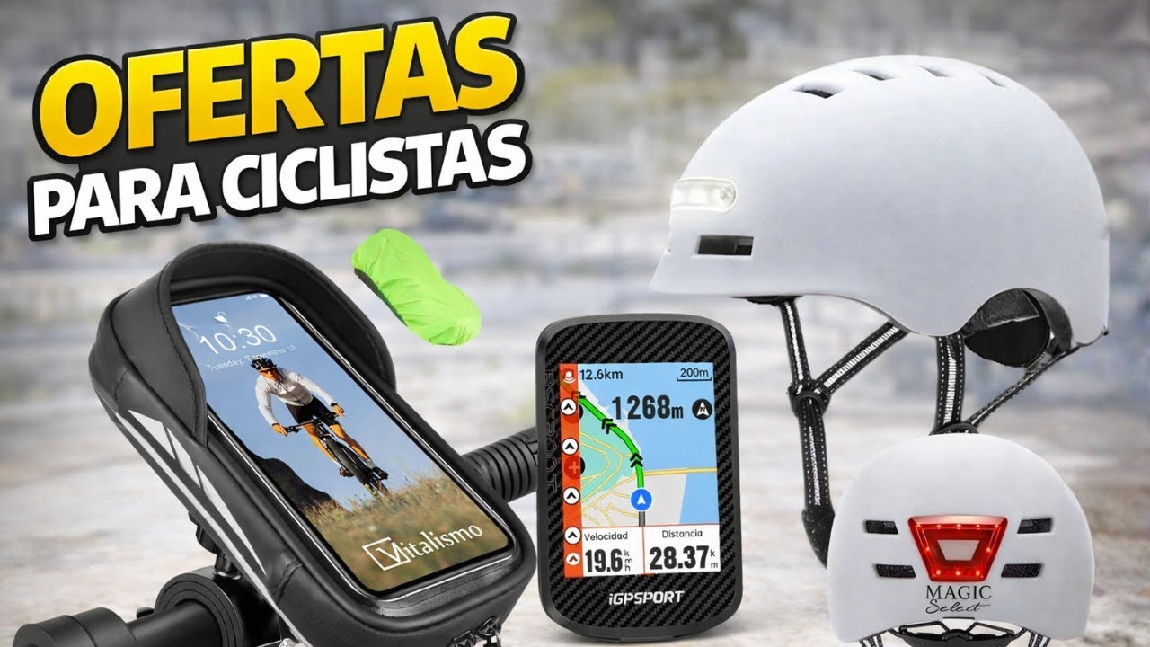 ¿Eres Ciclista? No Salgas sin estos Gadgets 🚴‍♂️