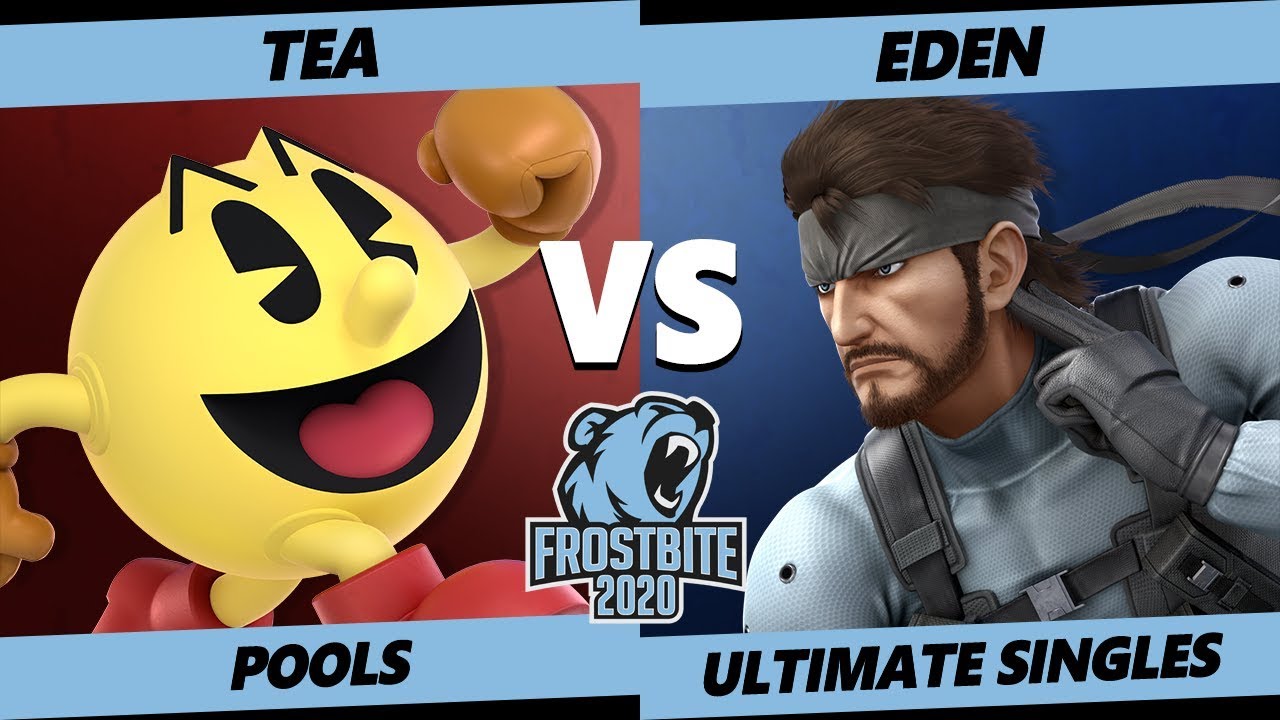 Frostbite 2020 SSBU Pools - SG8 | Tea (Pac-Man) Vs. Eden (Snake) Smash Ultimate Singles - SSBU