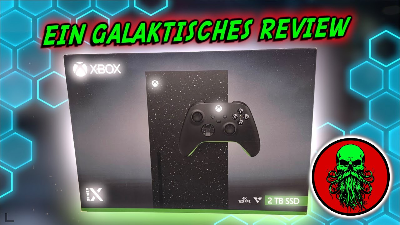 Ein galaktisches Review zur XBox Series X Galaxy Black Edition