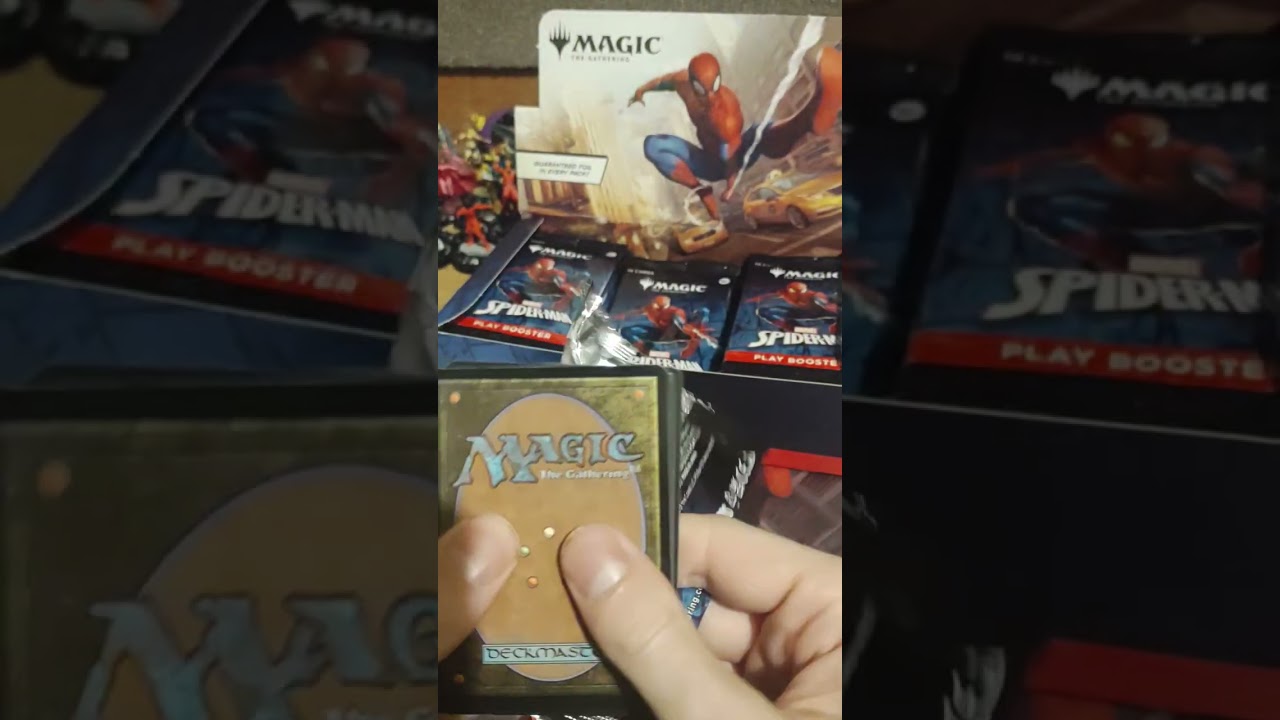 Opening a booster box of Spider-Man part 2!!