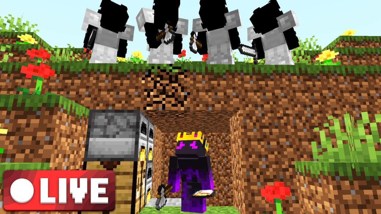 Minecraft Manhunt Practice Stream