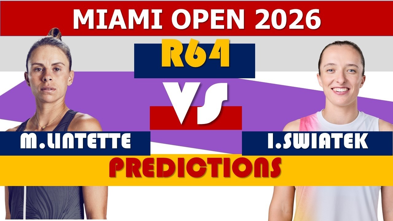 Magda Linette vs Iga Świątek | Miami Open 2026 | wta Predictions