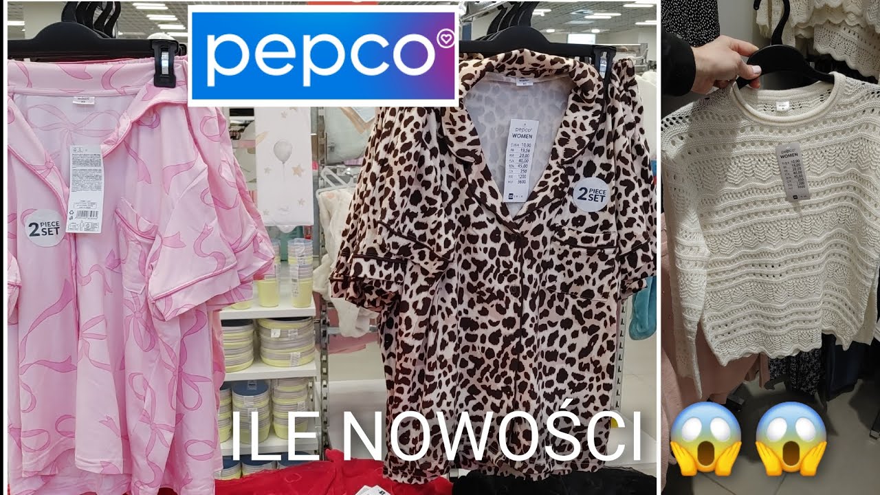 PEPCO PIĘKNE SETY NA NOWOŚCI 💙 ŚLICZNY AŻUROWY SWETER TANIE BLUZKI ZE SCIĄGACZEM  NOWOŚC