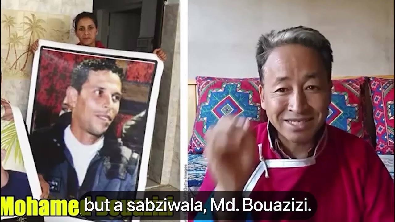 STAND WITH SONAM WANGCHUK SIR & HIS WIFE #sonamwangchuk #savehimalayas #mountains #ladakh#ourhero 
