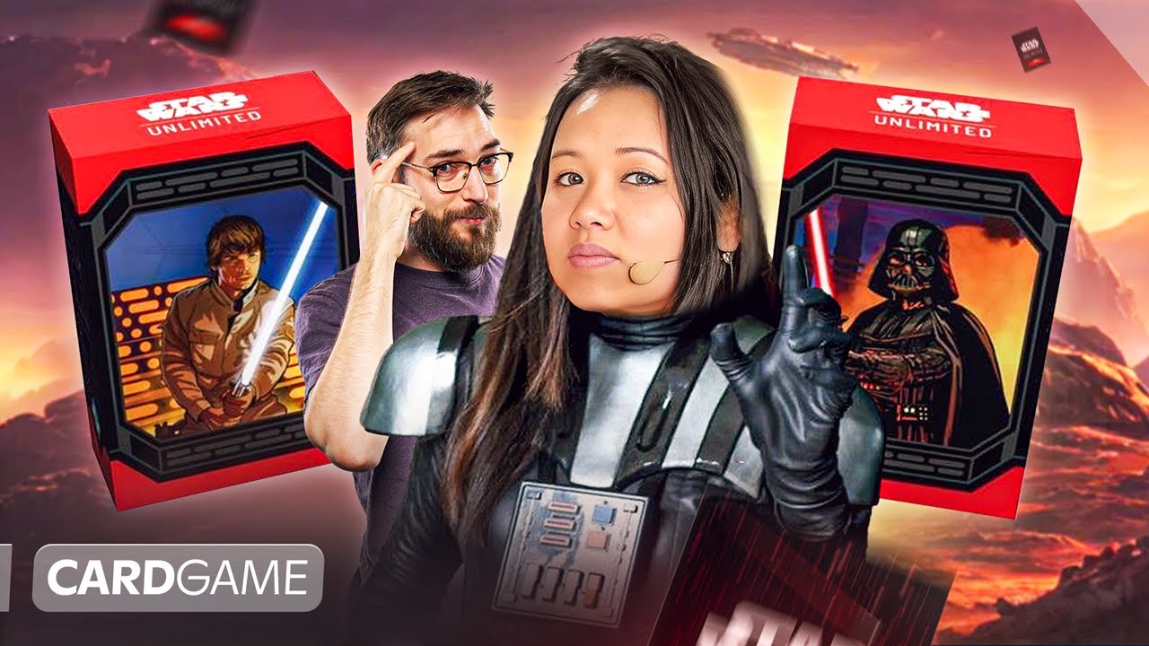 Comment Jouer à Star Wars Unlimited ? - Starter Luke Skywalker vs Dark Vador