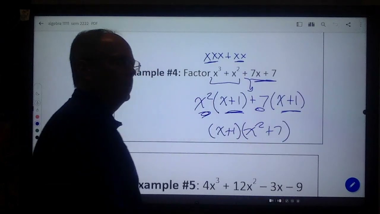 factor by grouping