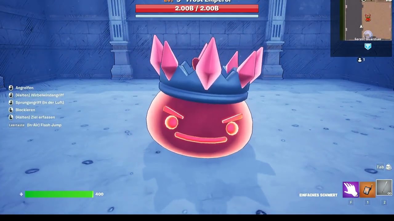 Fortnite - Lumberjack Heroes - Forest Guardian lv5 Frost Emperor