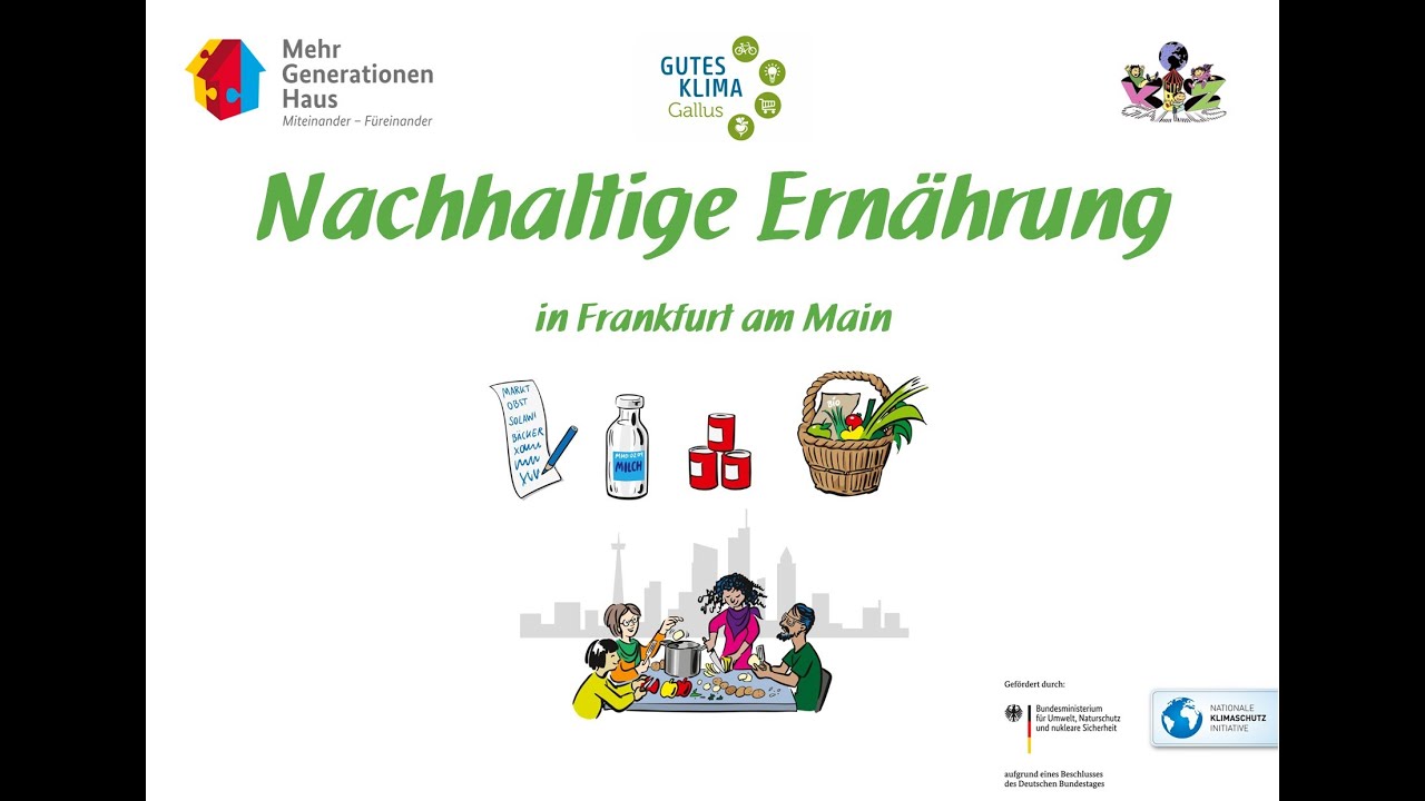 Nachhaltige Ernährung in Frankfurt am Main