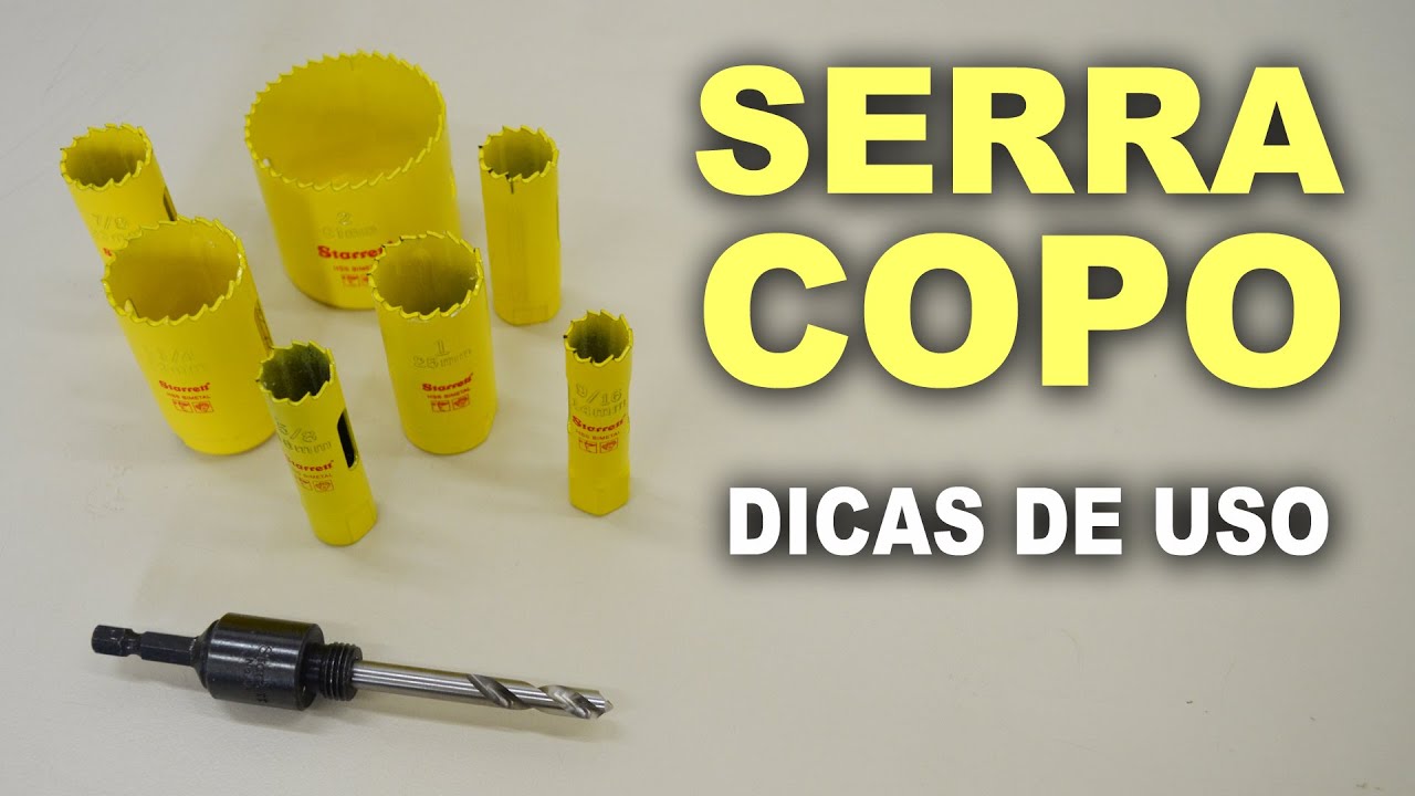 Kit de serra copo para eletricistas! Como escolher?
