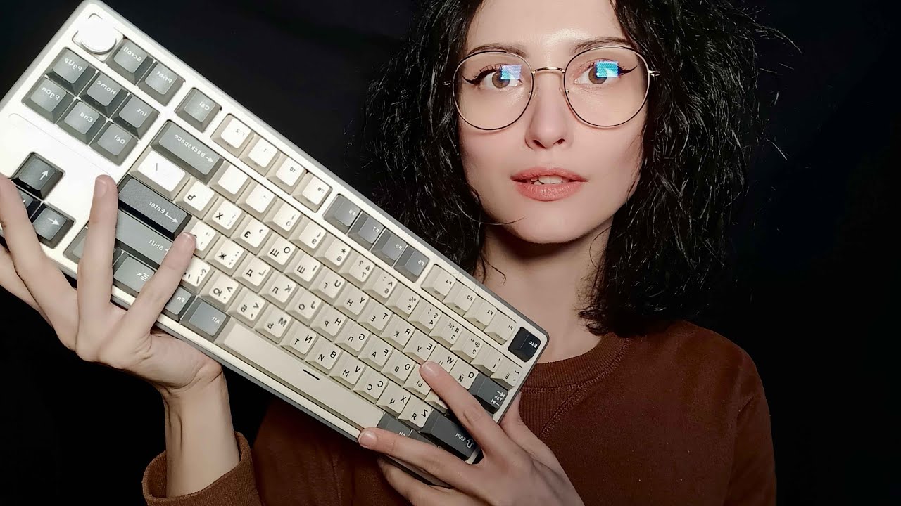 АСМР Обзор механической клавиатуры Royal Kludge RK R87 Pro