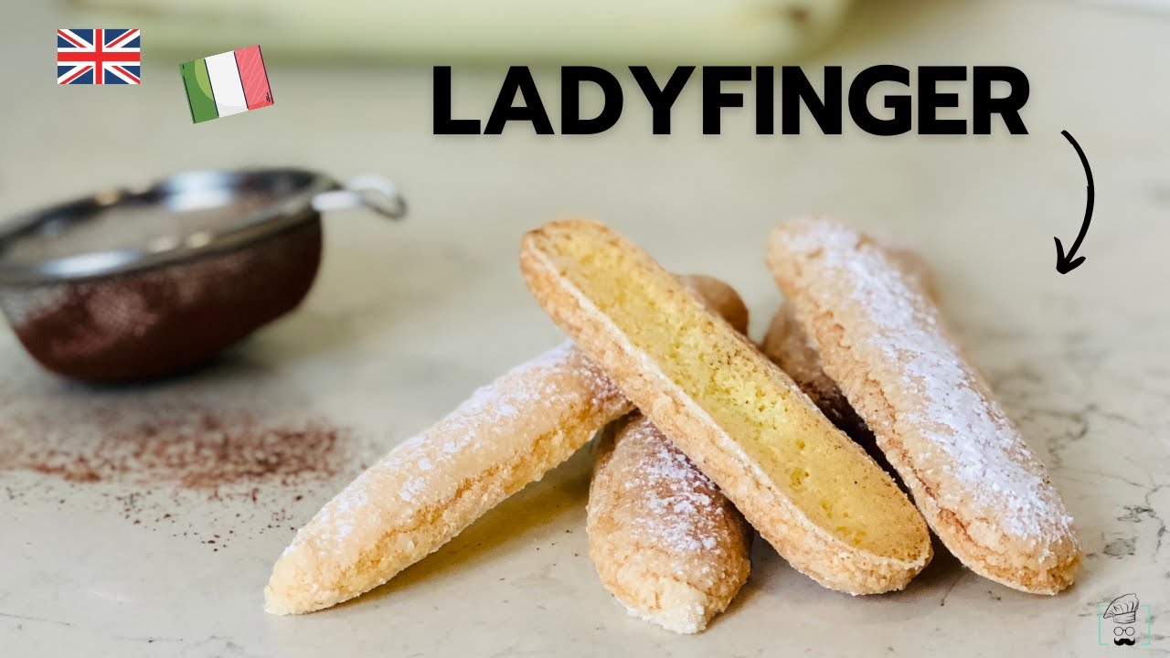 HOW TO MAKE Ladyfingers | HOMEMADE SAVOIARDI biscuits for TIRAMISU