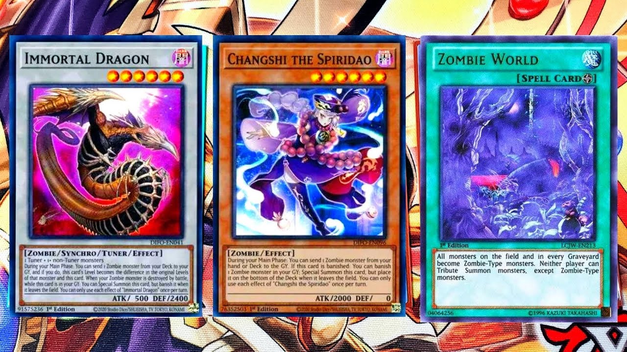 Zombie World Deck Profile Yugioh 2022 New Support New Combos
