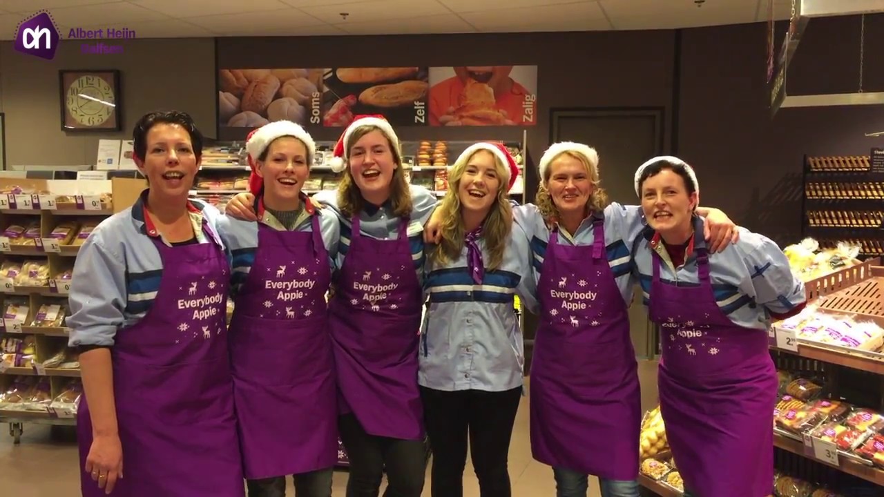 Kerstgroet Albert Heijn Dalfsen 2016