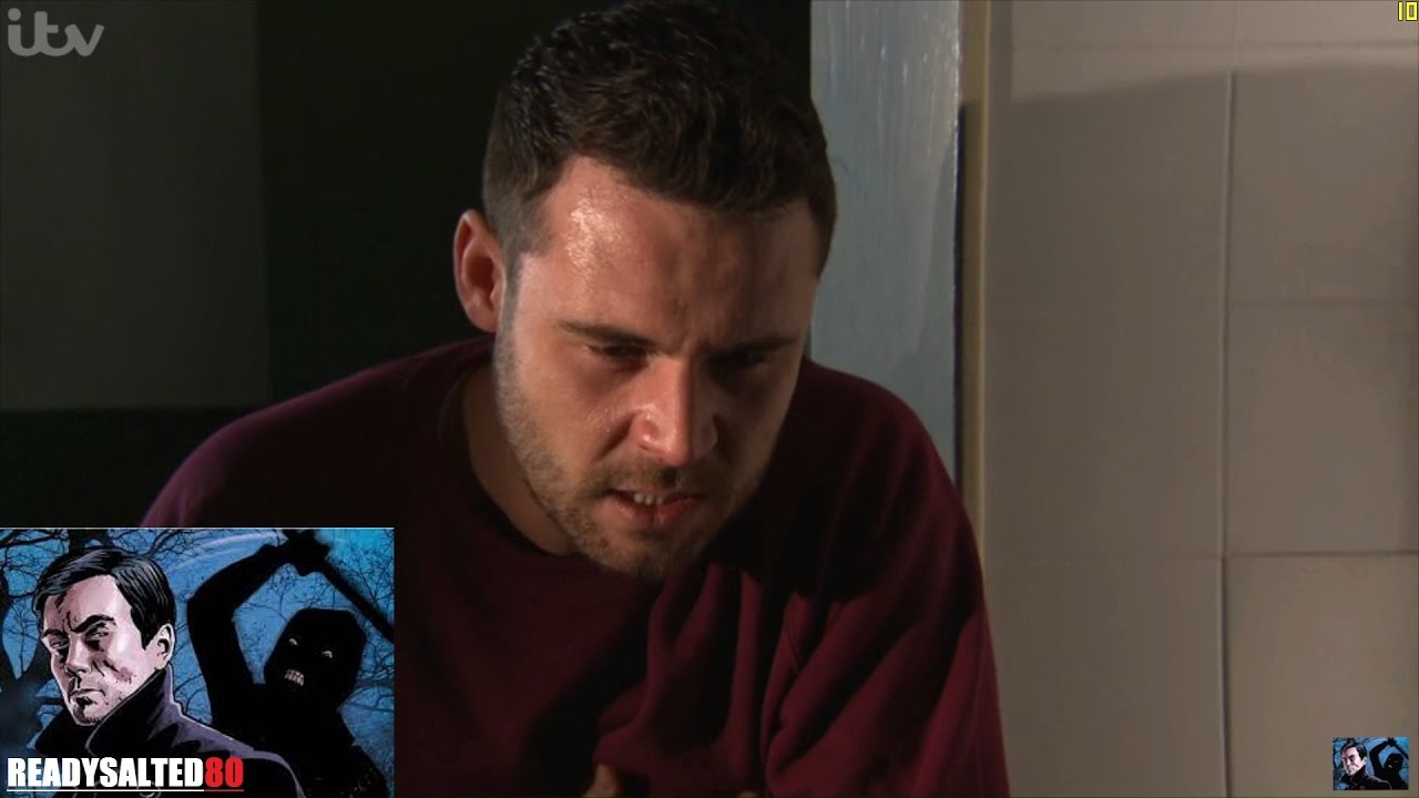 Emmerdale - Aaron Grabs Jason
