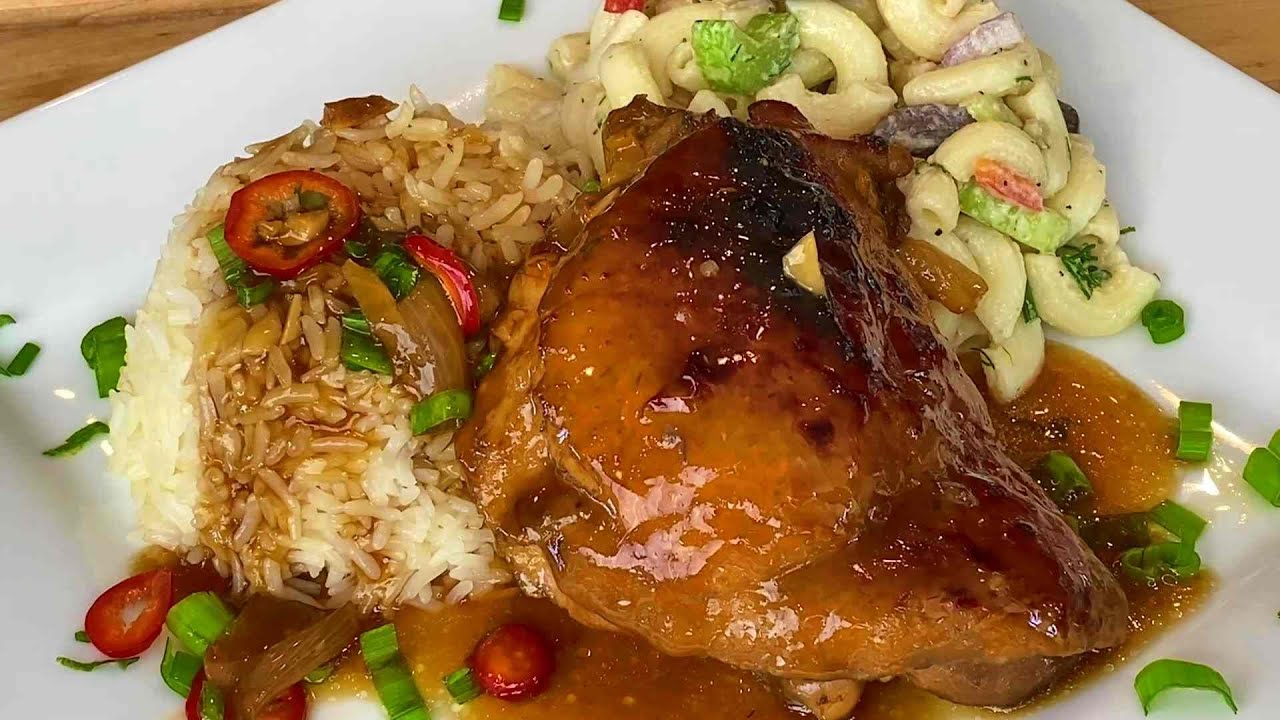 Hawaiian Shoyu Chicken