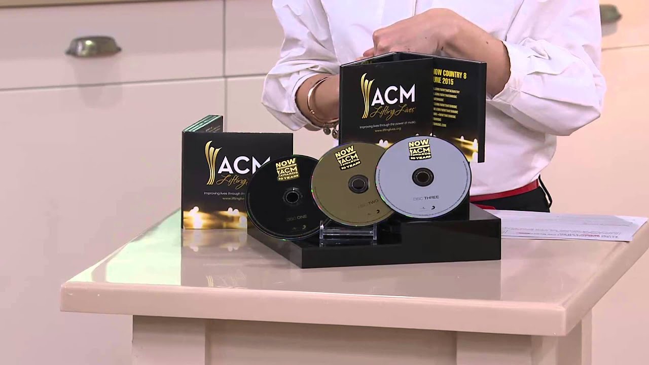 NOW That's What I Call Music! ACM Awards 50 Years 3 CD Set with Amy Stran