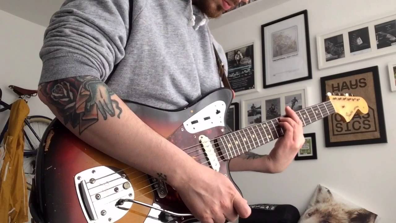 1962 Fender Jaguar, all original but for added Mastery bridge.