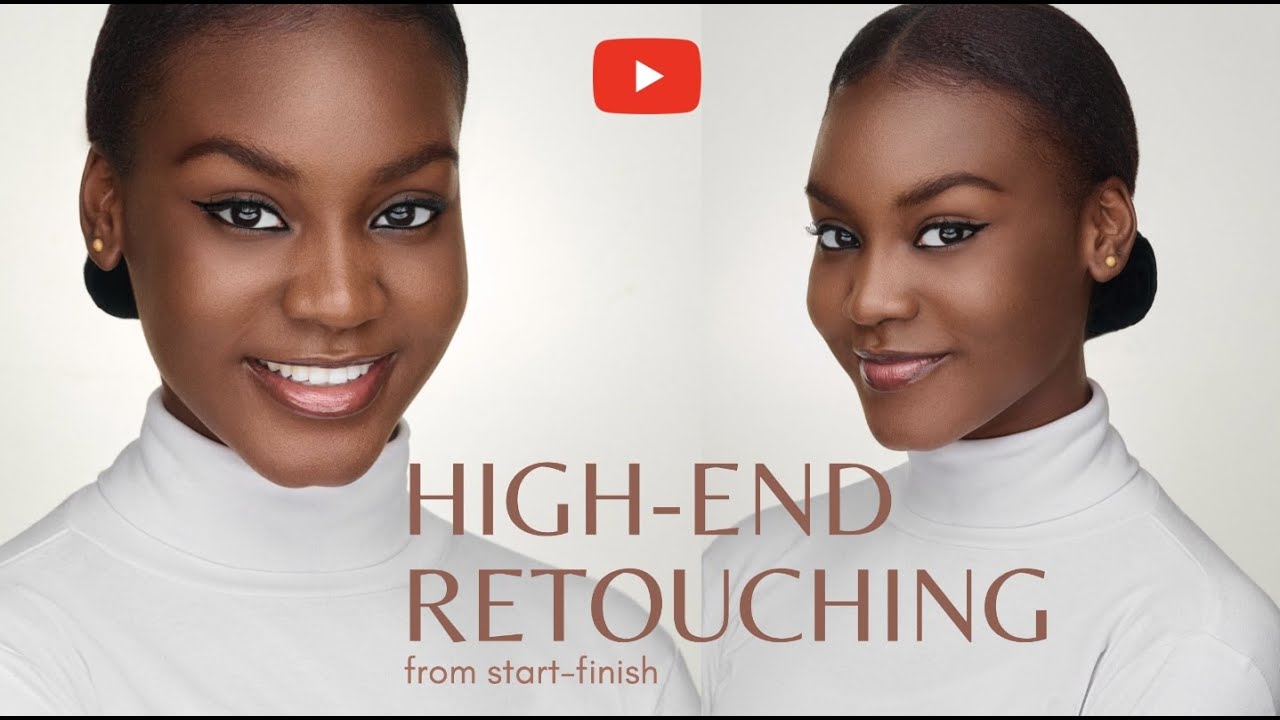 How to retouch image without losing quality using Dodge and Burn and frequency separation. PART 1