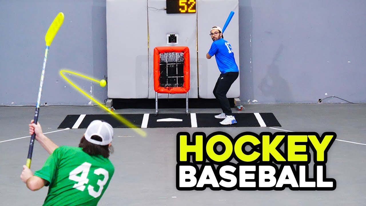 I Invented a NEW Baseball-Hockey Hybrid Sport!