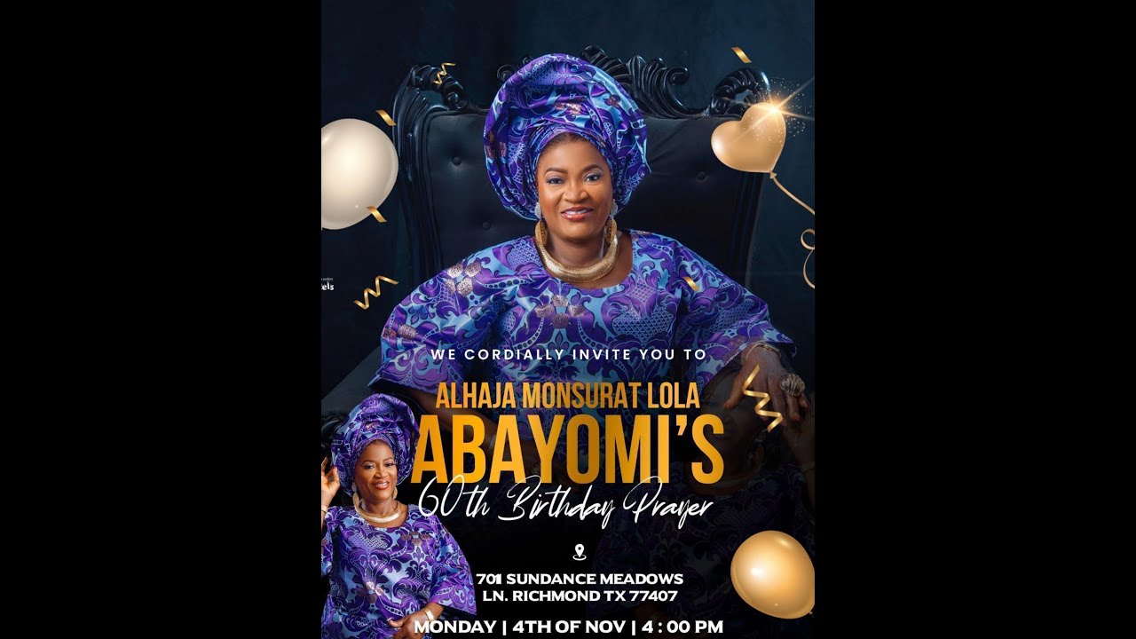 Hajia Lola Abayomi @60