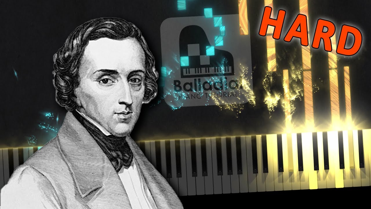 Revolutionary Etude (Op. 10 No. 12) - F. Chopin | HARD Piano Tutorial