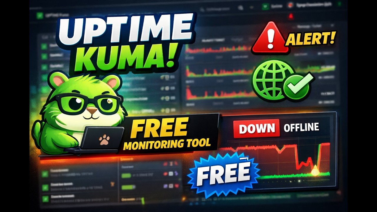 Uptime Kuma FREE Self-Hosted Monitoring Tool