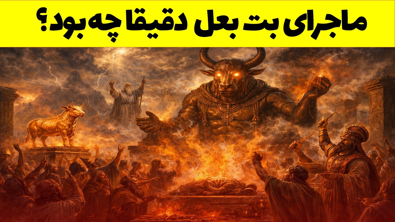 ماجرای بت بعل و گوساله سامری دقیقا چه بود ؟ هیچ مسجمه ای نباید ساخته می شد .....