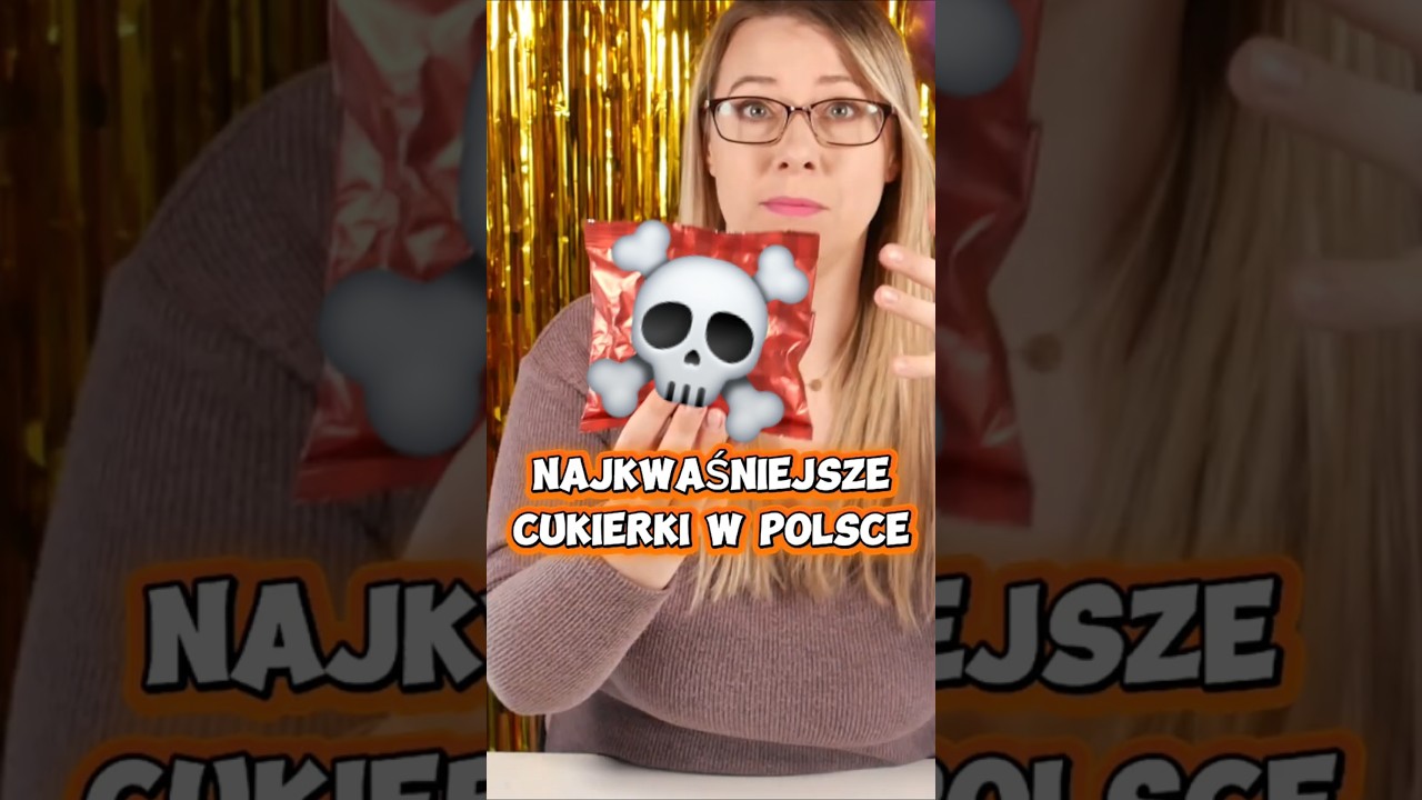 Czy to NAJKWAŚNIEJSZE cukierki w Polsce?! 😱🍋 #shorts #challenge