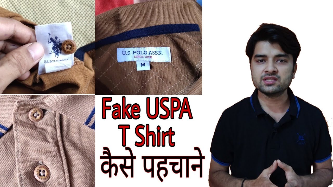 How to Spot Fake USPA T-Shirt