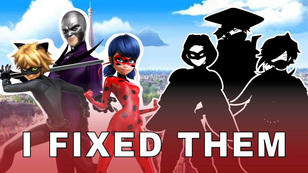 i redesigned every single hero suit from miraculous ladybug 🐞 🐱🦊