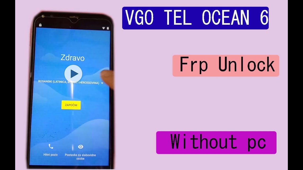 Vegotel Ocean 6 Frp Unlock without pc