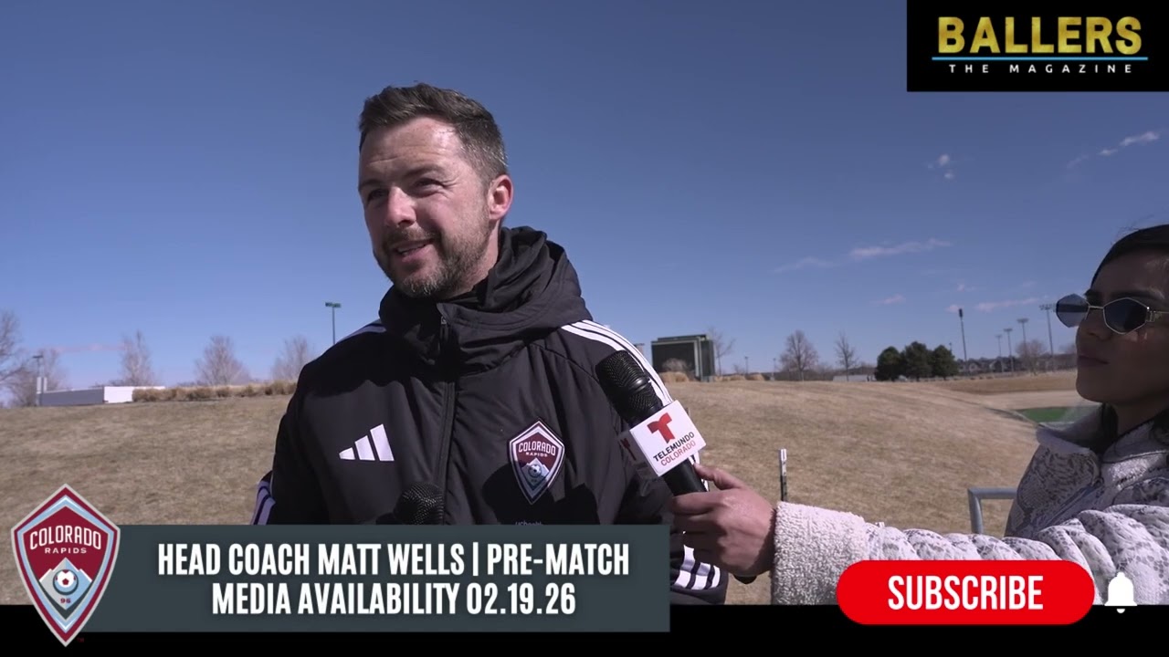 Head Coach Matt Wells: Colorado Rapids | Pre-Match Media Availability | MLS | 02.19.26