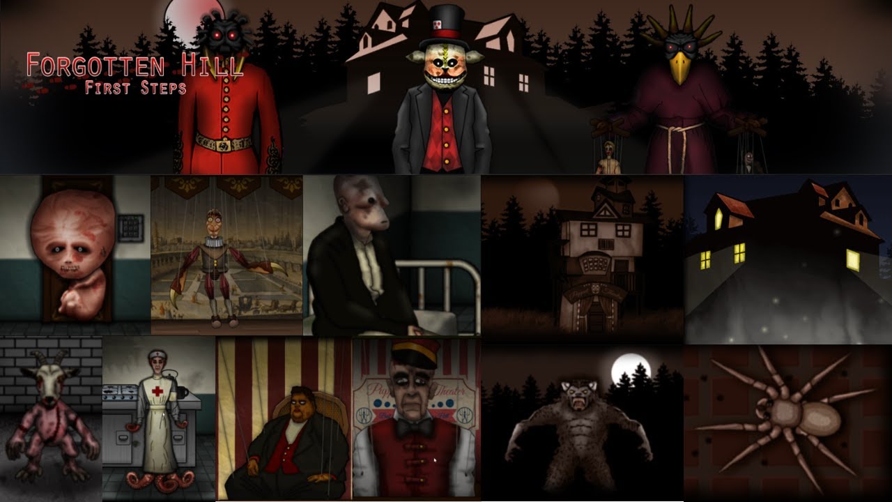 Playing The OFFICIAL Forgotten Hill First Steps Puzzle Game
