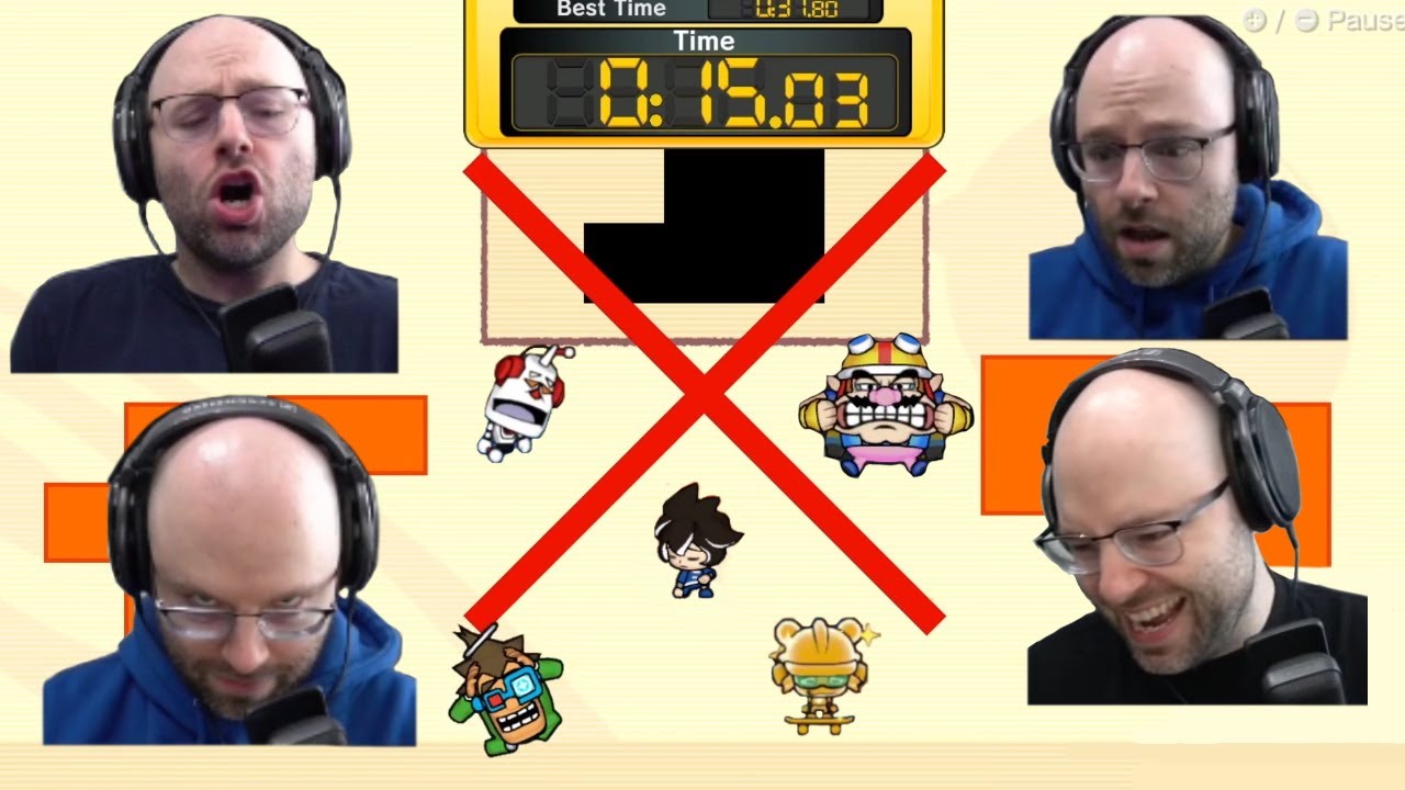 Northernlion cant see shapes! (Warioware Highlight)