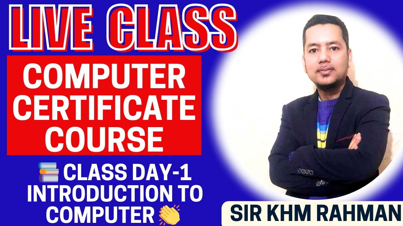 ⭐ Day 1 – Introduction to Computer (Full Detailed Notes) #ccconline  #cccliveclass #onlineclass