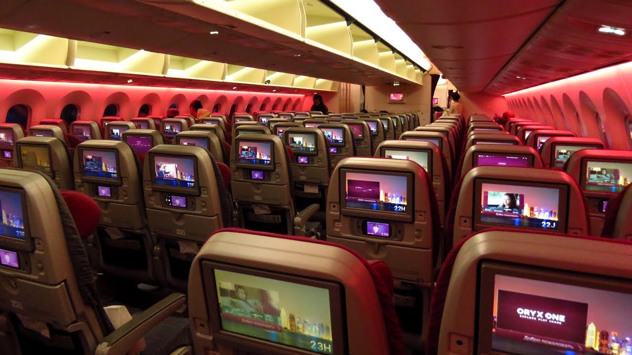 EMPTY FLIGHT: Qatar Airways 787-8 (ECONOMY) | Bangkok to Doha | TRIP REPORT
