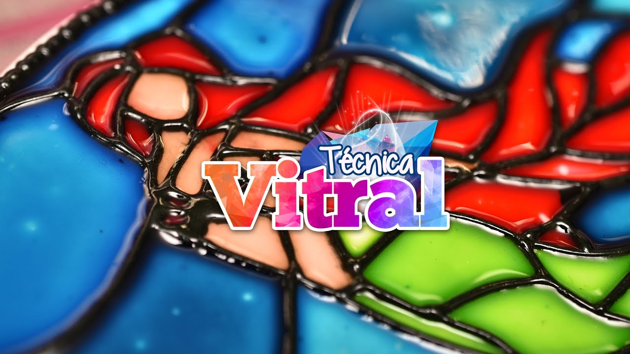 Técnica Vitral con Zeus y Dario