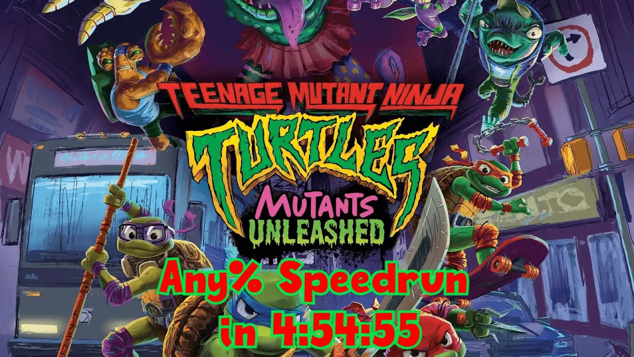 Teenage Mutant Ninja Turtles: Mutants Unleashed Speedrun in 4h54m55s